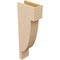 Ekena Millwork 5"W x 10"D x 30"H Thin Alpine Rough Cedar Woodgrain TimberThane Corbel, Primed Tan CORUR05X10X30ALPRCPR - alternate 6